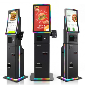 Chiosco da terra da 23,6 pollici con riciclatore di contanti e supporto SDK per Checkout/CTI/TVM/POS, <span class=keywords><strong>ricarica</strong></span> self-service/gaming/casinò - Product Image 6