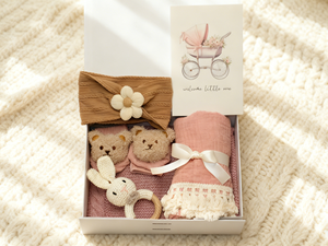 Set <span class=keywords><strong>Regalo</strong></span> per Neonati Kaiyue in Cotone Ricamato con Tutina e Coperta Personalizzata per Maschi e Femmine <span class=keywords><strong>Regalo</strong></span> di Capodanno - Product Image 4