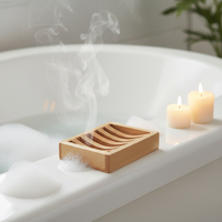 Porte-savon en bois écologique de qualité supérieure, porte-savon de salle de bain, porte-savon de douche sur mesure