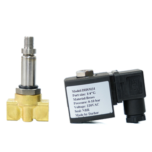 Darhor 2 voies petite taille 1/8 ''1/4'' électrovanne pour gaz SS304 vanne d'eau électrique - Product Image 5