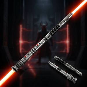 <span class=keywords><strong>Sabre</strong></span> <span class=keywords><strong>laser</strong></span> double <span class=keywords><strong>Darth</strong></span> <span class=keywords><strong>Maul</strong></span> avec poignée en métal vieilli, RGB, mouvement fluide, double lame, Force FX, épée <span class=keywords><strong>de</strong></span> duel lourde, jouet <span class=keywords><strong>laser</strong></span> - Product Image 1