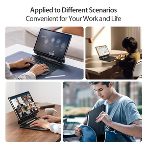 Từ trường hợp bàn phím không dây đối với Samsung Tab S10 FE cộng với với Touch Pad Bút Chì Chủ Slim thiết kế gấp 500mAh pin - Product Image 6