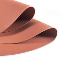 Set de table rond en silicone coloré facile à nettoyer, antidérapant, de luxe, disponible en différentes tailles