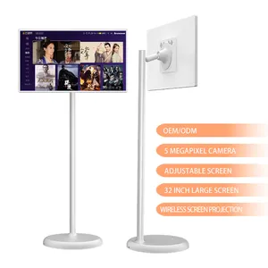 Özel Jc ekran ev dönen ekran Tv çıkarılabilir ekranlar Stand By Me Tv televizyonlar akıllı tv'ler