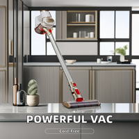 Nettoyeur vapeur robot aspirateur sans fil portatif, fonction sèche, alimenté par batterie, sans sac, pour hôtel, voiture, garage et usage domestique