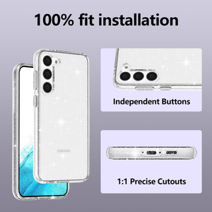 Nouvel arrivage coque de téléphone de luxe en TPU à paillettes pour Samsung <span class=keywords><strong>Galaxy</strong></span> <span class=keywords><strong>S23</strong></span> 5G housse de téléphone en cristal - Product Image 6
