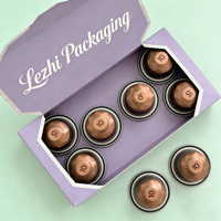 Boîte de rangement en carton pour capsules de café d'hôtel, vide, facile à ouvrir, pour dosettes de café