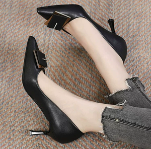 <span class=keywords><strong>Scarpe</strong></span> da <span class=keywords><strong>donna</strong></span> a punta di fantasia di buona qualità, - Product Image 4