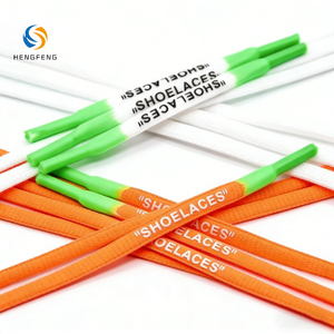 <span class=keywords><strong>Lacets</strong></span> personnalisés en gros avec <span class=keywords><strong>embouts</strong></span> en silicone, <span class=keywords><strong>lacets</strong></span> ovales en polyester en vrac pour baskets - Product Image 2