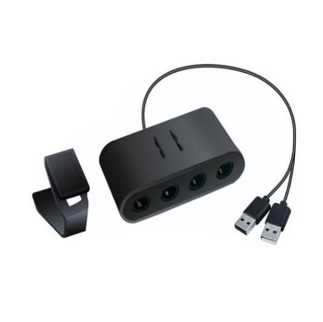KJH-NS035 for GameCube Controller Adapter 4 Port Adapter for Switch /WiiU/PC USB Adapter