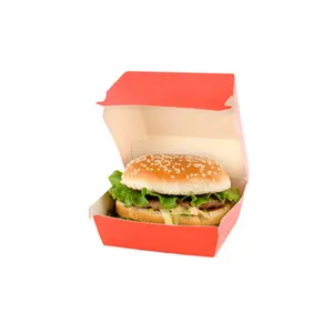 Yasonpack Leveranciers Wegwerp Burger Doos Print Papieren Doos Voor Levering