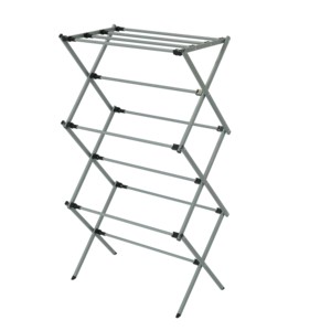 Tendedero <span class=keywords><strong>de</strong></span> <span class=keywords><strong>Ropa</strong></span> Plegable <span class=keywords><strong>de</strong></span> Metal Ligero Tipo Acordeón para Exteriores, para Hogar, Balcón y Viajes - Product Image 5