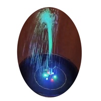 Fontaine solaire flottante pour bassin, alimentée par panneaux solaires, décorations de jardin pour bain d'oiseaux, bassin, aquarium et réservoir à poissons