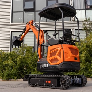 Machines de terrassement excavatrice petite 1.6ton 1.8ton CE approuvé mini pelle 2025 nouveau - Product Image 2