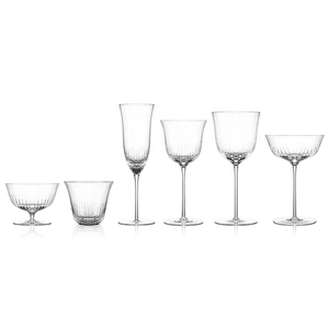 <span class=keywords><strong>Calice</strong></span> da Cocktail <span class=keywords><strong>a</strong></span> Forma di <span class=keywords><strong>Tulipano</strong></span> con Fondo Scanalato, Eleganti Flûte per Champagne, Bicchieri da Vino - Product Image 6