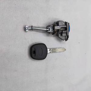 Car <b>Lock</b> Cylinder Zinc Alloy 0632 Cylindrical <b>Lock</b> For Toyota Camry Door <b>Lock</b> With 1 <b>Key</b> Black Color - Product Image 1
