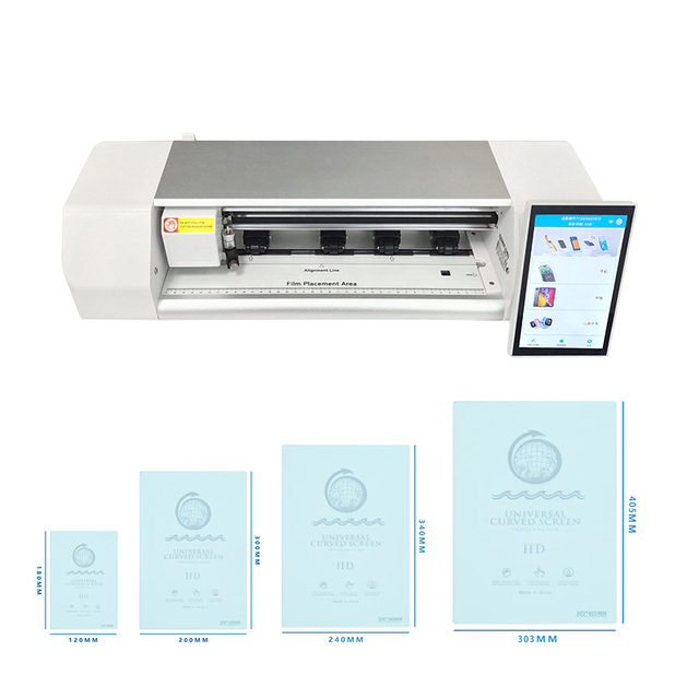 Unlimited Unlocked 21 inch Hydrogel Film Plotter TPU Smart Screen Protector Cutting Machine