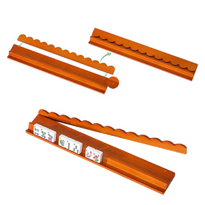 wooden mahjong racks 17 inch In stock mahjong wooden racks and pusher - Product Image 2