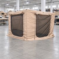 Auvent latéral 180 degrés, imperméable, coupe-vent, pliable, abri pour voiture, camping, SUV, camion 4x4