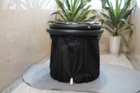 Baignoire de récupération gonflable portable pliable en plongée froide pour la maison, la salle de sport, les athlètes et le camping en plein air