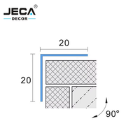 Profilés de protection d'angle extérieur en acier inoxydable 304 pour carrelage, couvre-angles muraux, OEM, échantillon gratuit