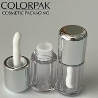 Emballage cosmétique vide à marque privée avec bouchon à vis, imprimé en sérigraphie, pour blush liquide, rouge à lèvres et joues