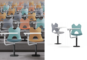 Factory Directly Wholesale Popular Modern High Quality <strong>Study</strong> Chair Classroom Training Chairs with Writing <strong>Pad</strong> - Product Image 4
