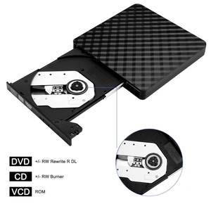 USB Slim External CD/DVD ổ đĩa Ổ đĩa quang cho máy tính xách tay máy tính máy tính để bàn máy tính-cd/<span class=keywords><strong>VCD</strong></span>/DVD <span class=keywords><strong>Player</strong></span> - Product Image 3