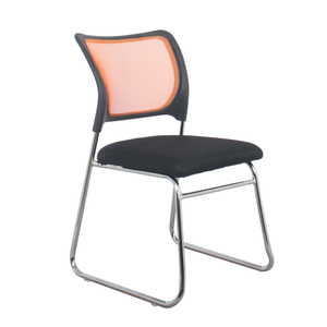 사무실 컴퓨터 메쉬 패브릭 금속 프레임 현대 방문자 의자 없음 바퀴 디자인 가구 의자 - Product Image 3