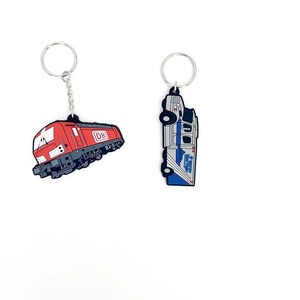 Custom Sports Club Soft PVC Keychain Rubber Logo <b>Key</b> <b>Ring</b> Team Souvenir Promotional Merchandise Wholesale - Product Image 3