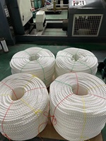 Cordes torsadées en Nylon de 1/2, 5/8, 3/4, 7/8 pouces-cordon de traction blanc cordon en nylon
