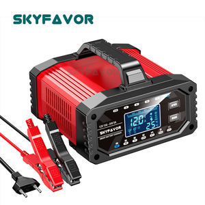 <span class=keywords><strong>Chargeur</strong></span> de <span class=keywords><strong>Batterie</strong></span> Tendance 12V 24V, <span class=keywords><strong>Chargeur</strong></span> Universel Automatique 15A pour Batteries au Plomb, LiFePO4, Moto et Voiture, Courant Réglable - Product Image 5