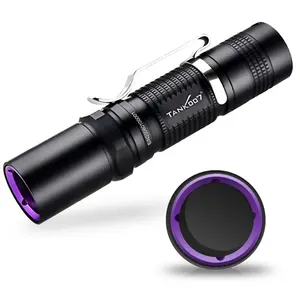 Tank007 torcia uv anti-contraffazione blacklight 365nm torce a luce nera LED torcia uv a luce ultravioletta 365 nm