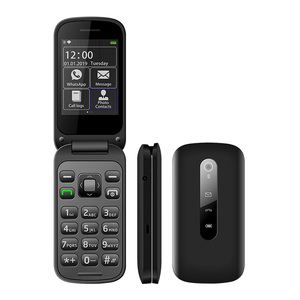 2,8 pulgadas de alta calidad mini teléfono negro rojo Micro Sim GSM <span class=keywords><strong>flip</strong></span> teléfono móvil soporte 3G WCDMA 4G LTD teléfono android - Product Image 3