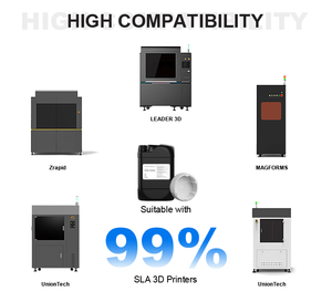 Gm2260 -- cường độ cao độ cứng cao màu đen kỹ thuật cảm quang resina <span class=keywords><strong>3D</strong></span> impresora SLA <span class=keywords><strong>3D</strong></span> in ấn SLA <span class=keywords><strong>3D</strong></span> máy in - Product Image 5