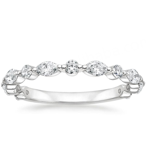 Dreamy Fantastic Delicate <b>Women</b> Bridal <b>Set</b> S925 Jewelry Oval With Marquise Shaped Moissanite Cz Infinity Engagement Dainty <b>Rings</b> - Product Image 3