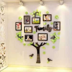 Árbol Genealógico Familiar con Fotos, Decoración de Pared para Habitación Infantil, Adhesivos Creativos y Personalizados para Pared en 3D de Acrílico - Product Image 3
