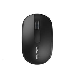 Dareu Lm105g Wireless Mouse Optical 2.4G Dual Mode For Laptop <b>Desktop</b> Office Battery Powered Right Hand Ergonomic - Product Image 4