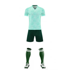 Vêtements d'entraînement pour équipes sportives en polyester 100% léger, respirant, à séchage rapide, imprimés en gros, uniformes de football, maillots de soccer - Product Image 2