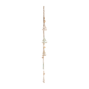 Decorazione da Parete in Legno con Design Nautico, Ornamento Costiero da Appendere con Corda per Casa, Ufficio e Soggiorno, Elegante - Product Image 1