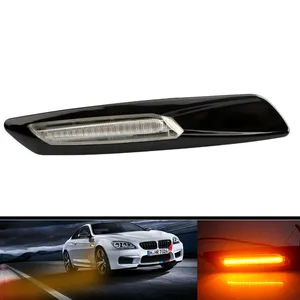 Led 플래시 표시기 깜박임 램프 자동차 사이드 미러 순차 방향 지시등 Bmw E61 E39 E60