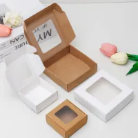 Boîte d'emballage personnalisée en cuir de vachette écologique de luxe BZ pour tasse, literie, parapluie, carton carré auto-érectable premium UV