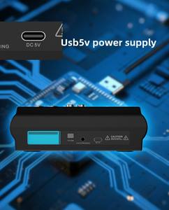 Consola Mezcladora <span class=keywords><strong>de</strong></span> Audio Portátil UT4 <span class=keywords><strong>de</strong></span> 4 Canales con Pantalla HD para Tarjeta TF y Luces Laterales RGB para Transmisión <span class=keywords><strong>en</strong></span> Vivo - Product Image 6