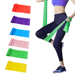 Fasce Elastiche di Resistenza Larghe in TPE Ecologico, Antiscivolo, per Esercizi Fitness a Casa e in Palestra - Product Image 1