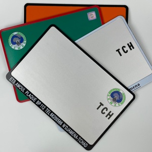 Plaques d'aluminium de voiture de projet de <span class=keywords><strong>Garage</strong></span> d'impression cmjn, plaques d'<span class=keywords><strong>immatriculation</strong></span> de logo personnalisées pour le gouvernement - Product Image 1