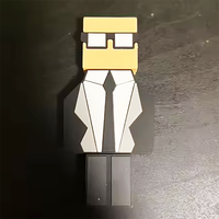 Clé USB OTG 2-en-1 la plus récente, personnalisable avec n'importe quel logo, design, forme, clé USB en caoutchouc 3D, clé USB Jiaqida USB 3.0 Type C