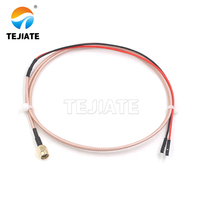 SMA DuPont Mâle Femelle 50 OHM RG316 RF Câble Coaxial BNC SMB TNC N MCX MMCX Connecteur UHF 2.54mm"
