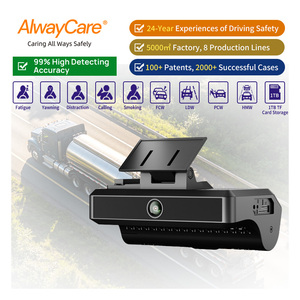 Alwaycare Commercial 4G AI Dashcam 2K ADAS BSD DSM Oil Bus Fleet Safety GPS/WiFi Anti-Collision <b>System</b> - Product Image 1