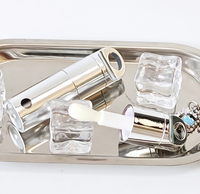 Tubes et boîtes personnalisés en plastique pour gloss à lèvres, emballage cosmétique avec impression sérigraphique, logo personnalisé, couleur personnalisée