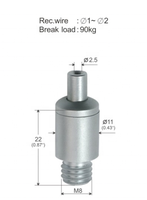 Pince de suspension automatique pour câble en cuivre, pince de serrage auto-agrippante pour lampe suspendue, attaches de suspension, tailles personnalisables